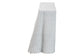 bali & pari Palm Bohemian White Scallop Rattan Console Table