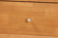 Baxton Studio Lucera Mid-Century Oak Brown 2-Drawer Bobbin Nightstand