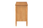 Baxton Studio Lucera Mid-Century Oak Brown Bobbin Wood 6-Drawer Dresser