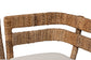 bali & pari Ubud Seagrass Dining Nook Set with Wood Dining Table and Cushioned L-Shaped Bench - Coastal Farmhouse Breakfast Corner Furniture Set for Kitchen or Dining Room, 3-Piece