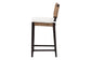 Alise Seagrass Bar Stool with Cushion