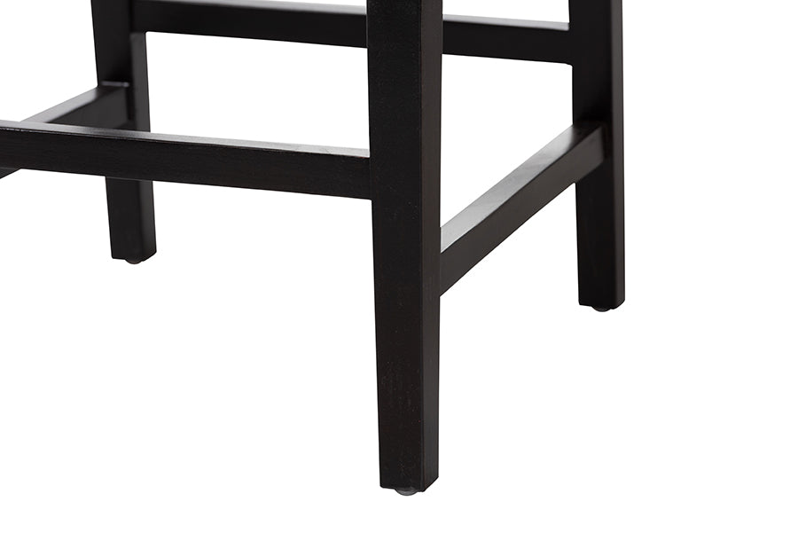 Alise Seagrass Bar Stool with Cushion