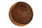 bali & pari Samira Solid Suar Wood Side Table - Handcrafted Sculptural End Table with Hourglass Design, Modern Boho Style for Living Room or Bedroom