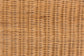 bali & pari Carina Natural Rattan 3-Piece Living Room Set - Lounge Sofa and Armchairs with Handwoven U-Shaped Design for Boho, Coastal, or Tropical Interiors