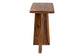 bali & pari Caruso Suar Wood Console Table - Live Edge Statement Table for Entryway or Living Room