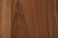 bali & pari Caruso Suar Wood Console Table - Live Edge Statement Table for Entryway or Living Room