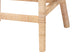 bali & pari Beata Natural Rattan Counter Stool - Handcrafted Wingback Counter Chair with Woven Detailing and Removable Cushion, Coastal Boho Style Seating for Kitchen Island or Dining Area