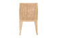 bali & pari Beata Natural Rattan Dining Chair - Handcrafted Wingback Accent Chair with Woven Detailing and Removable Cushion, Coastal Boho Seating for Kitchen or Dining Room