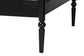 Baxton Studio Lucera Bobbin Daybed - Wooden Spindle Bed Frame, Classic Style Sofa Bed for Bedroom or Guest Room, Twin, Black
