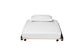 Baxton Studio Lucera Trundle - Underbed Low-Profile Rolling Base for Daybeds and Guest Rooms, Twin, Black