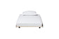 Baxton Studio Lucera Trundle - Underbed Low-Profile Rolling Base for Daybeds and Guest Rooms, Twin, White