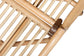 Bali & Pari Hadley Queen Natural Rattan Bed Frame – Handwoven Openwork Headboard & Footboard, Tropical Boho Bedroom Style FredCo