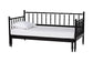 Baxton Studio Marisela Twin-to-King Expandable Daybed – Wood Spindle Bed Frame with Bamboo-Inspired Posts FredCo
