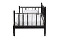 Baxton Studio Marisela Twin-to-King Expandable Daybed – Wood Spindle Bed Frame with Bamboo-Inspired Posts FredCo