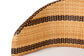 bali & pari Elma Rattan Dining Chair with Cushion - Barrel-Back Accent Chair with Synthetic Woven and Natural Rattan Frame, Boho Coastal Style Seating for Dining or Living Room