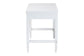 Baxton Studio Roni Writing Desk with Drawers - Modern Cottage Style Desk with Scalloped Detailing for Home Office or Vanity, White