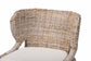 bali & pari Niesha Kubu Rattan Counter Stool with Cushion - Handwoven Wicker Accent Stool with Flared Arms Design for Kitchen Island