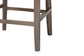 bali & pari Niesha Kubu Rattan Counter Stool with Cushion - Handwoven Wicker Accent Stool with Flared Arms Design for Kitchen Island