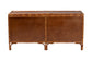 bali & pari Basile Marbled Tortoise Natural Rattan Dresser - 6-Drawer Horizontal Storage Cabinet with Geometric Overlay for Bedroom