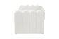 Baxton Studio Palmer Cream Teddy-Bear Fabric Daybed with Rolling Trundle - Scalloped Edge Daybed with Plush Upholstery, Modern Sofa Bed for Bedroom or Guest Room, Twin