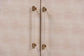 Baxton Studio Nira Faux Shagreen Storage Cabinet - Contemporary 2-Door Accent Sideboard with Sleek Metal Handles, for Entryway or Living Room
