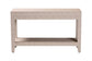 Baxton Studio Nira Faux Shagreen Console Table - Contemporary Accent Display Piece with 2 Drawers and Open Shelf, Storage Solution for Entryway or Living Room