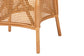 bali & pari Elsa Natural Rattan Dining Chair - Handcrafted Wicker Side Chair with Openwork Back and Woven Detailing, Coastal Boho Seating for Dining Room or Kitchen