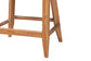 bali & pari Ridley Seagrass Counter Stool with Mahogany Wood Frame - Coastal Seating with Woven Square Back and Cushioned Seat for Kitchen Island or Breakfast Bar, Whitewash