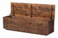 bali & pari Alfonso Wood Storage Trunk with Hinged Lid - Rectangular Blanket Chest and Bedroom Bench with Spacious Interior, Modern Farmhouse Storage Furniture for Entryway, Bedroom, or Living Room