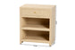 bali & pari William Grasscloth 1-Drawer Nightstand with Open Shelves - Woven Texture Bedside Table with Gold Knob, Modern Coastal Accent Table for Bedroom