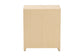 bali & pari William Grasscloth 1-Drawer Nightstand with Open Shelves - Woven Texture Bedside Table with Gold Knob, Modern Coastal Accent Table for Bedroom