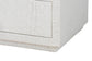 bali & pari Kai Grasscloth End Table - 2-Drawer Accent Table or Nightstand with Open Shelf, Handwoven Decor for Bedroom or Living Room