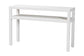 bali & pari Gale Natural Grasscloth Console Table - Two-Tier Entryway Table with Open Shelf, Modern Coastal Accent Table for Living Room or Hallway