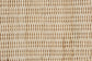 bali & pari Sarna Natural Rattan End Table - Handwoven Wicker Accent Table with Scalloped Base and Two-Tone Finish, Boho Coastal Style Side Table