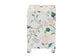 Baxton Studio Connery Floral End Table - 3-Drawer Decorative Accent Storage Cabinet