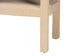 bali & pari Mason Natural Grasscloth Console Table - Two-Tier Entryway Table with Scalloped Apron, Modern Coastal Accent Table for Living Room or Hallway
