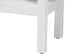 bali & pari Nolan Natural Grasscloth Console Table - Two-Tier Entryway Table with Scalloped Apron, Modern Coastal Accent Table for Living Room or Hallway