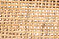 bali & pari Chatura Natural Rattan and Mahogany Wood 2-Piece Dining Armchair Set - Handwoven Wicker Dining Chair with Angled Back, Coastal Boho Seating for Dining or Kitchen
