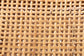 bali & pari Chatura Natural Rattan and Mahogany Wood 2-Piece Bar Stool Set - Handwoven Wicker Stool with Angled Back, Coastal Boho Seating for Lounge, Bar Height