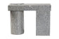 bali & pari Tawana Capiz Shell Console Table with Geometric Pattern - Modern Decorative Accent Table for Entryway or Living Room