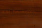 bali & pari Alannis Mahogany Wood Console Table - Accent Table with Carved Floral Apron for Entryway, Living Room, or Hallway