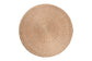 bali & pari Latoya Natural Rattan Coffee Table - Handwoven Round Wicker Table with Scalloped Apron and Lower Shelf, Coastal Boho Living Room Accent Furniture