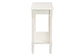 Baxton Studio Bayard Console Table with Bobbin Legs - Spindle Leg Accent Table with Shelf, Cottage Farmhouse Entryway or Living Room Furniture