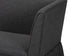 Baxton Studio Bryna 2-Piece Fabric Upholstered Dining Nook Bench Set - Corner Kitchen Banquette Seating with Skirted Base, L-Shaped Breakfast Nook for Small Spaces, Dark Grey