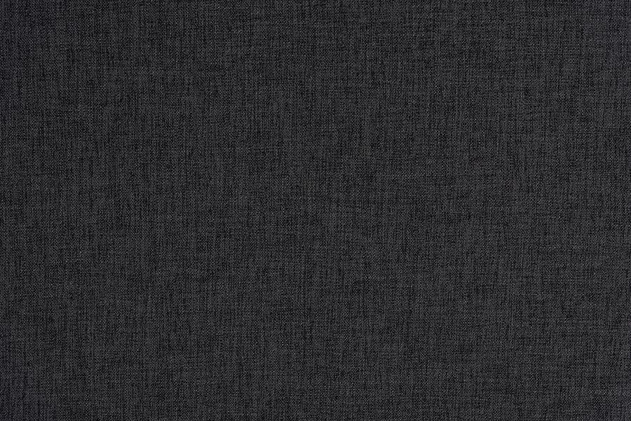 Baxton Studio Richard 3-Piece Fabric Upholstered Dining Nook Set - Corner Kitchen Banquette with Skirted Base, L-Shaped Breakfast Nook for Small Spaces, Dark Grey