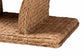 bali & pari Alyssa Seagrass Console Table - Handwoven Display Table with Sculptural Frame for Entryway, Hallway, or Living Room