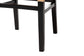 bali & pari Lesia Natural Rattan Dining Chair with Cushion - Handwoven Wicker Side Chair with Mahogany Wood Frame, Coastal Boho Style Seating for Kitchen or Dining Room, Espresso Brown