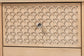 Baxton Studio Lara Twin 4-Piece Bedroom Set - Modern Wood Bed Frame with Matching Nightstands and Dresser, Decorative Laser-Cut Overlay, oak Brown