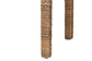 bali & pari Fiona Handwoven Seagrass Console Table - Coastal Boho Accent Table with Fringe Detailing for Living Room, Entryway, or Hallway