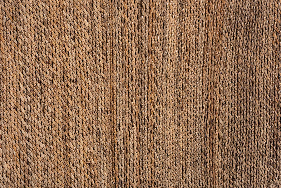 bali & pari Fiona Handwoven Seagrass Console Table - Coastal Boho Accent Table with Fringe Detailing for Living Room, Entryway, or Hallway